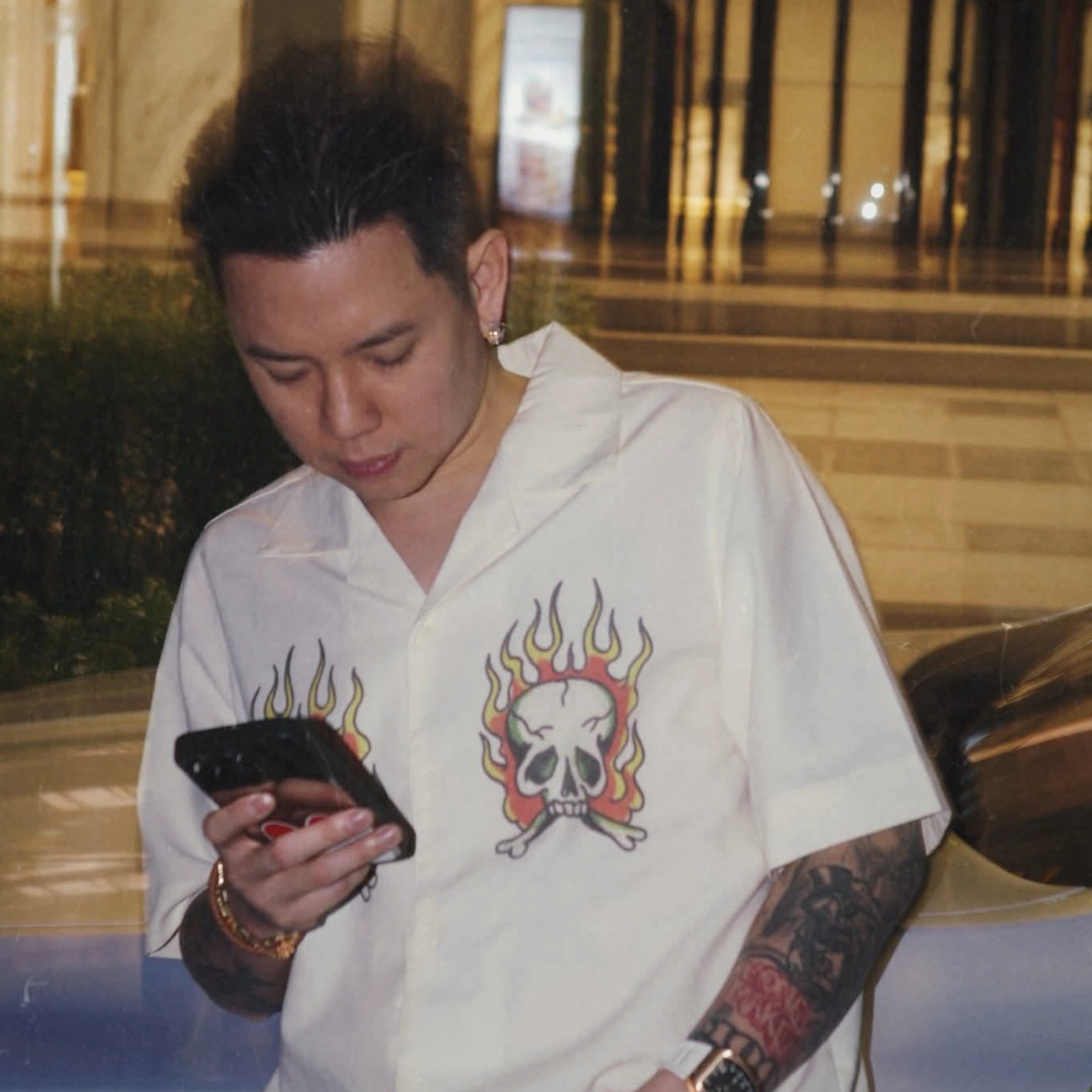 Tay phải của Andree