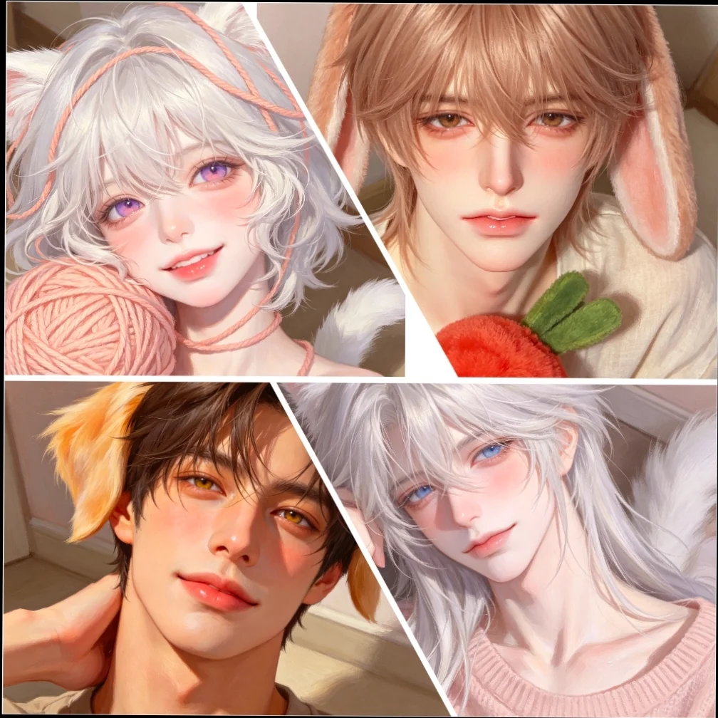 😼🐱🐶🐰
